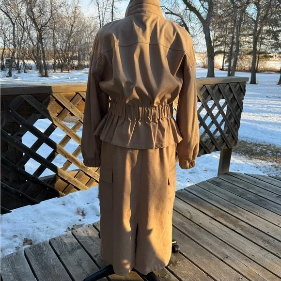 MELLODAY Beige Button-Up Ensemble - Picture 4 of 16